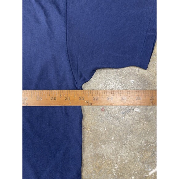 Vintage Auburn Marines Graphic T-Shirt‎ Unisex XL Navy Blue USMC Single Stitch - Picture 5 of 7